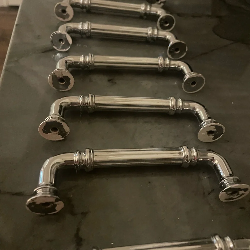 Top knobs Reeded drawer pull. Set of 8 - Picture 5 of 9